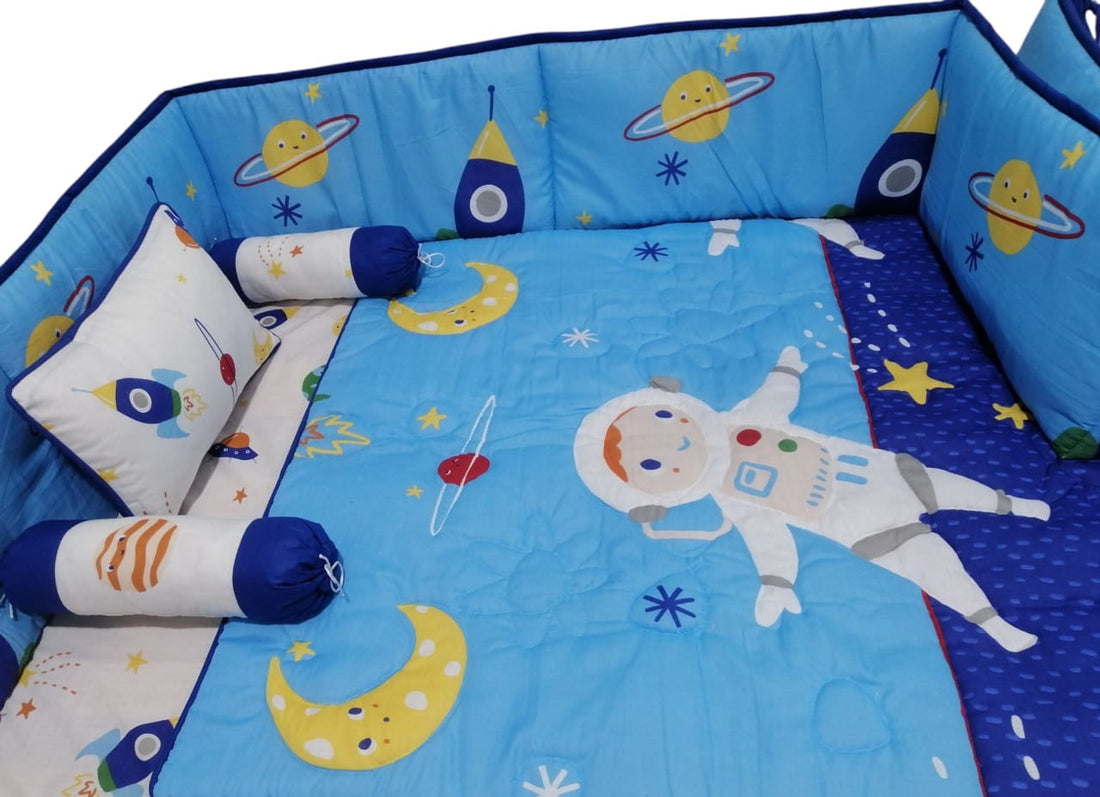 Astronaut 2 Cot Bedding Set