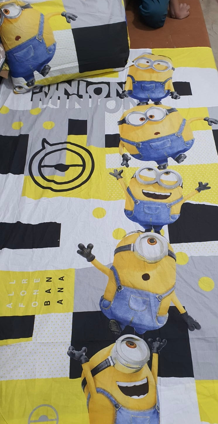 Minnion Kids Comforter\Duvet Set