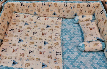 Teddy Cot Bedding Set