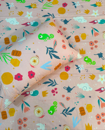 Floral Kids Comforter\Duvet Set