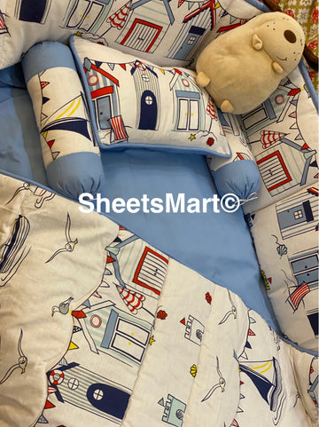 Houses Cot Bedding Set
