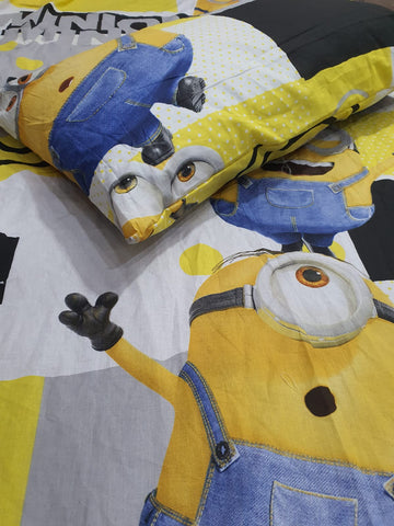 Minnion Kids Comforter\Duvet Set
