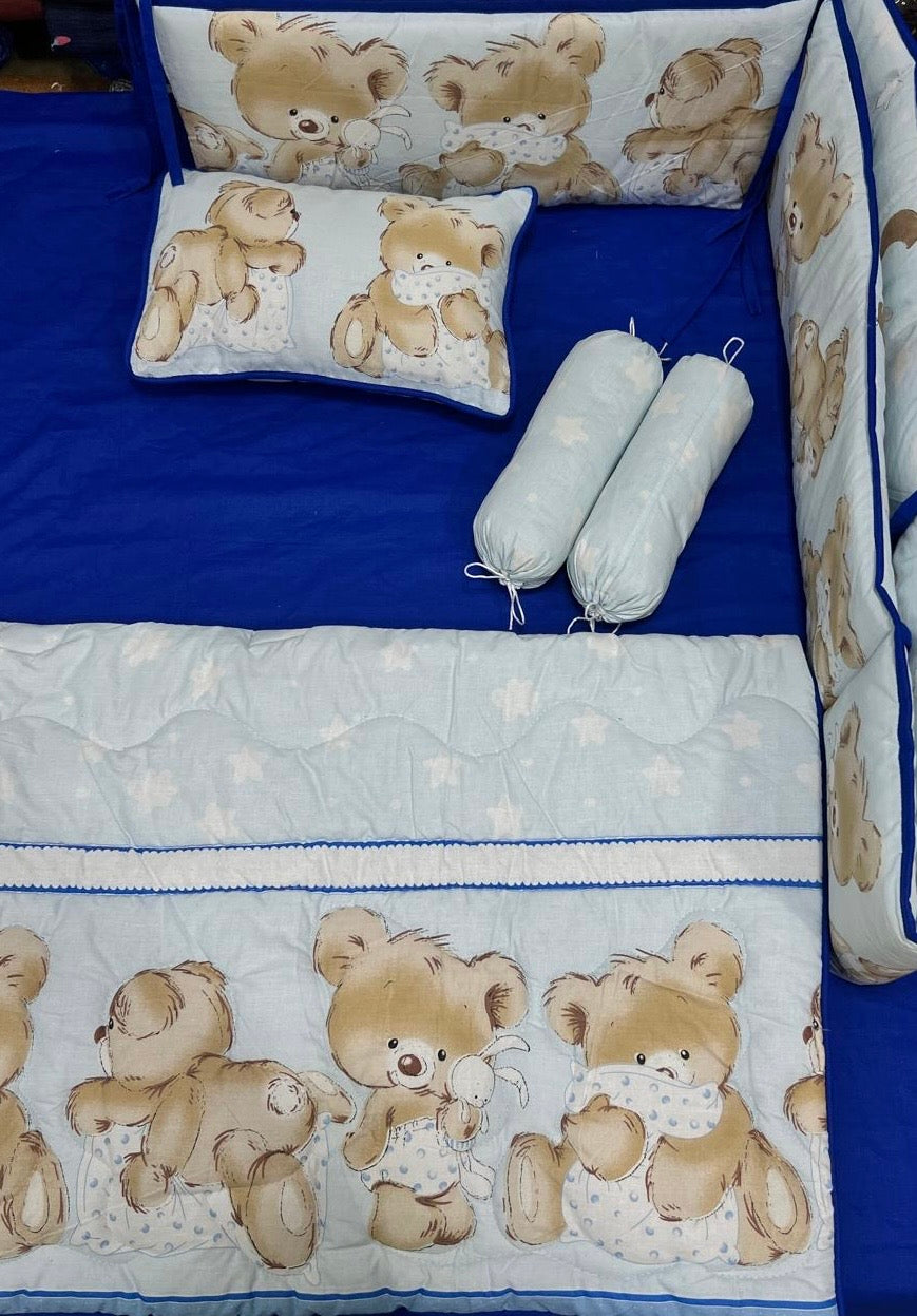Teddy 3 cot  Bedding Set