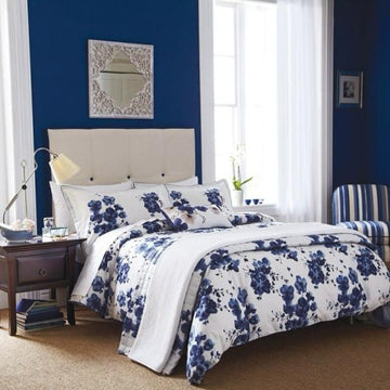 Sapphire Cotton Sateen Set