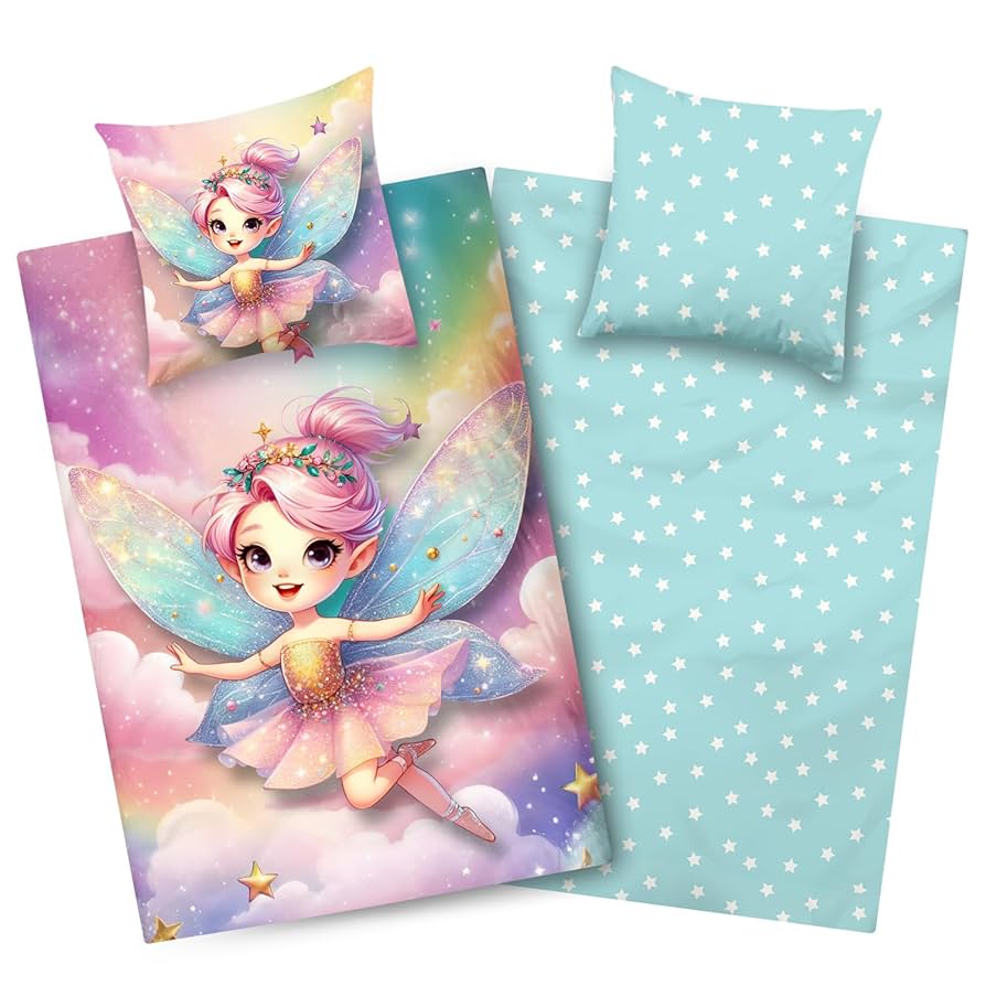 fairies Kids Comforter\Duvet Set