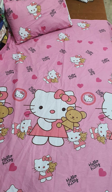 Hello kitty  Kids Cotton  Bedsheet