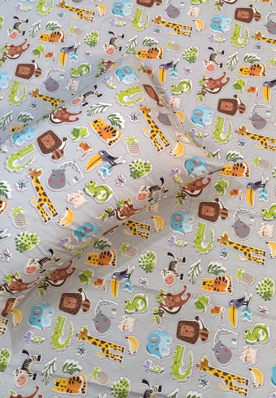 Lion Kids Cotton  Bedsheet