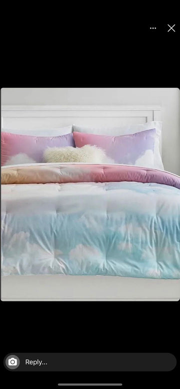 Watercolour Kids cotton Percale Bedsheet