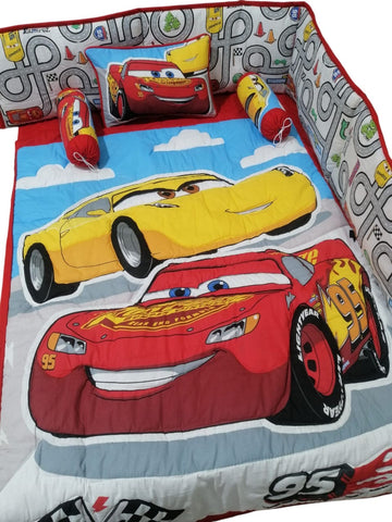 Mc queen Cot Bedding Set