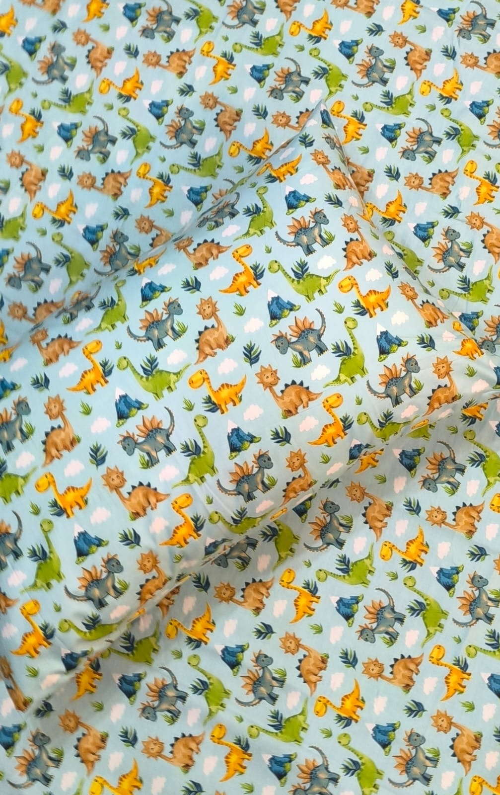 Dino Kids Cotton  Bedsheet