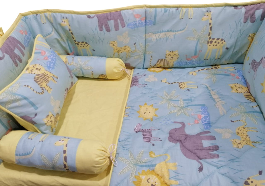 Animal Cot Bedding Set