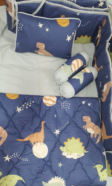 Dino Cot Bedding Set