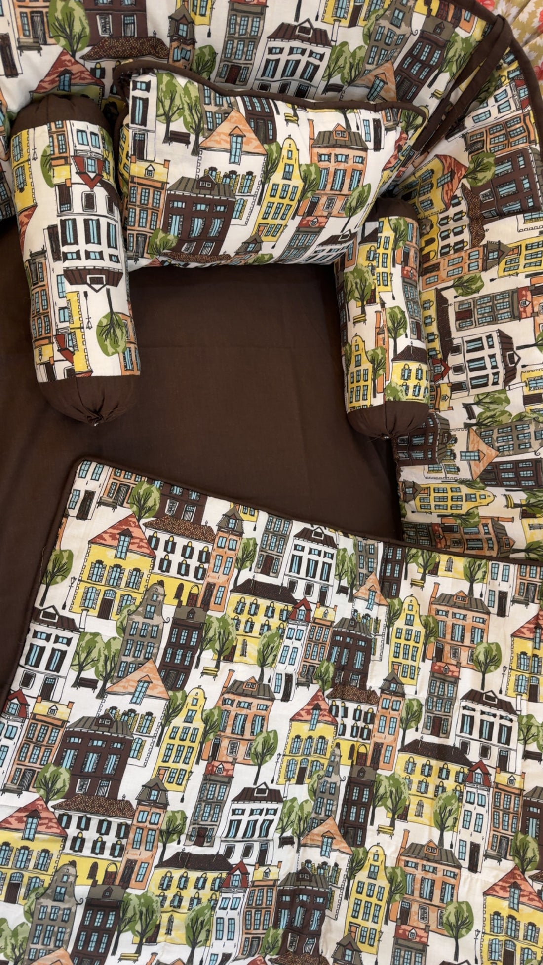 Houses Cot Bedding Set