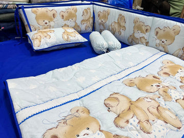 Teddy 3 cot  Bedding Set