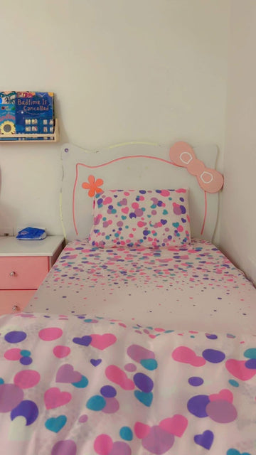 Hearts Kids Comforter\Duvet Set