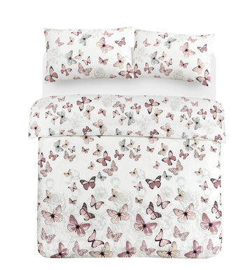 Butterfly Cotton Sateen Set