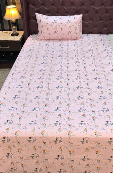 Dolls Kids Cotton  Bedsheet