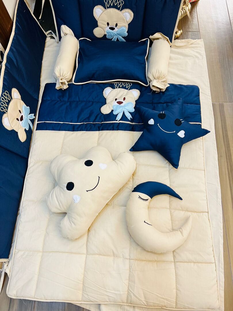 Oh Bear Cot Bedding Set