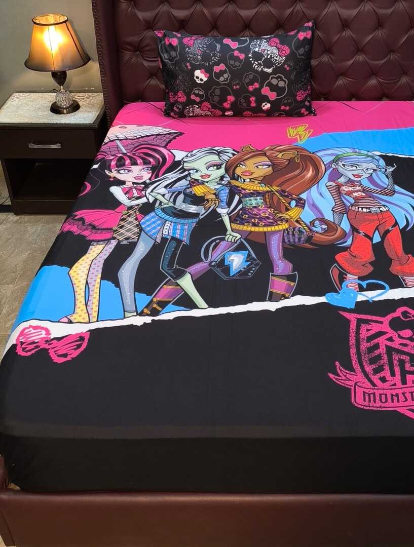 Bratz cotton Bedsheet