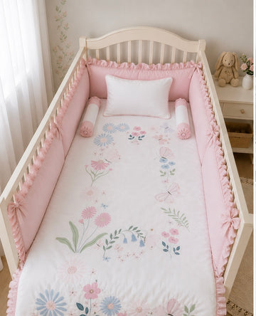 Butterfly Cot Bedding Set
