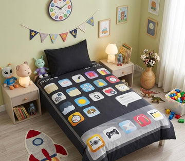 Mobile Kids Comforter\Duvet Set