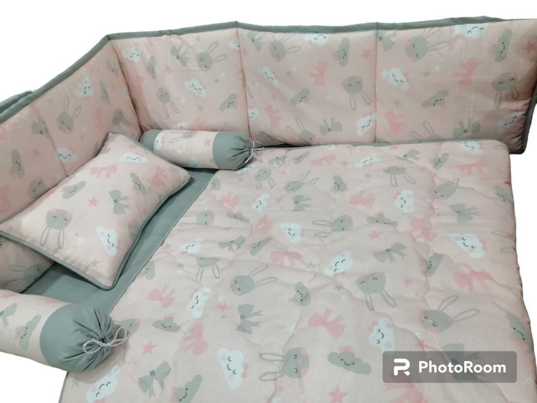 Bunny Cot Bedding Set