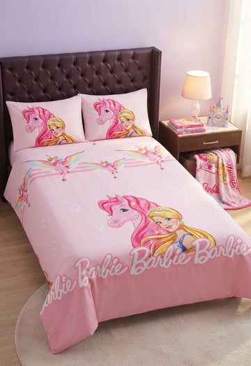 Barbie Kids Comforter\Duvet Set