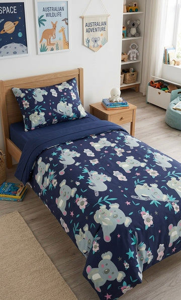Koala Kids Cotton  Bedsheet