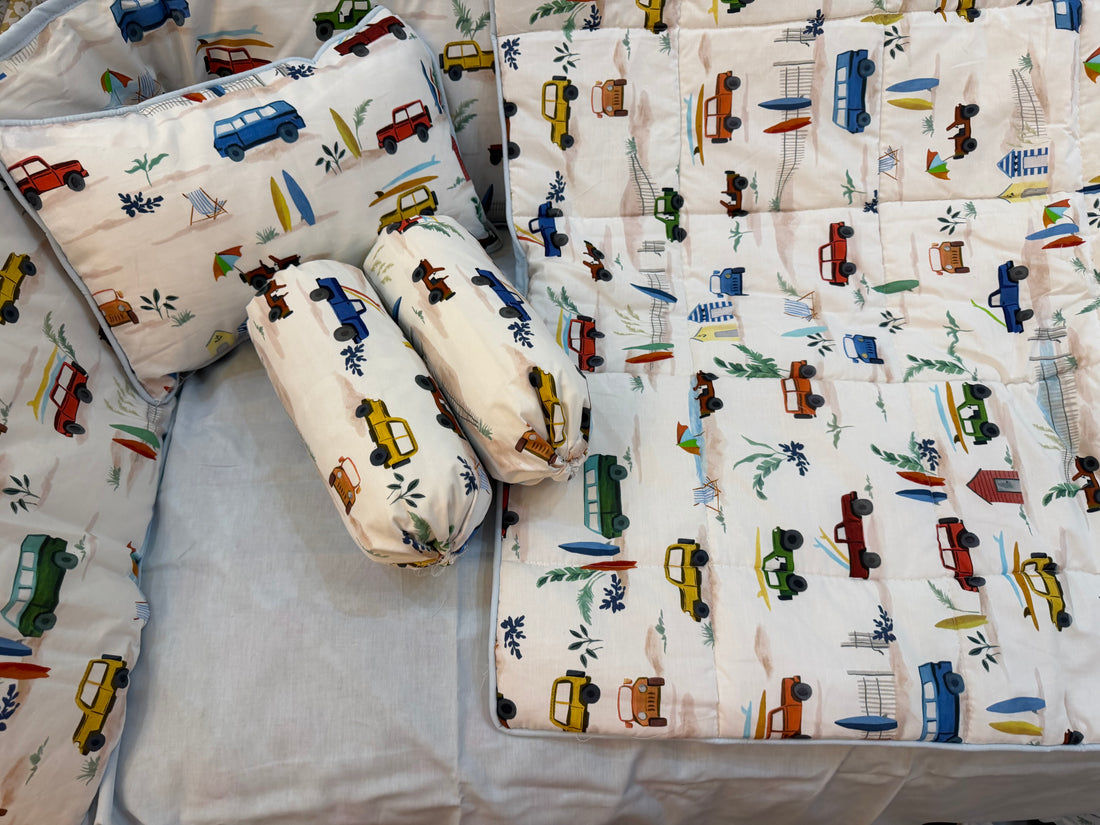 Car Cot Bedding Set