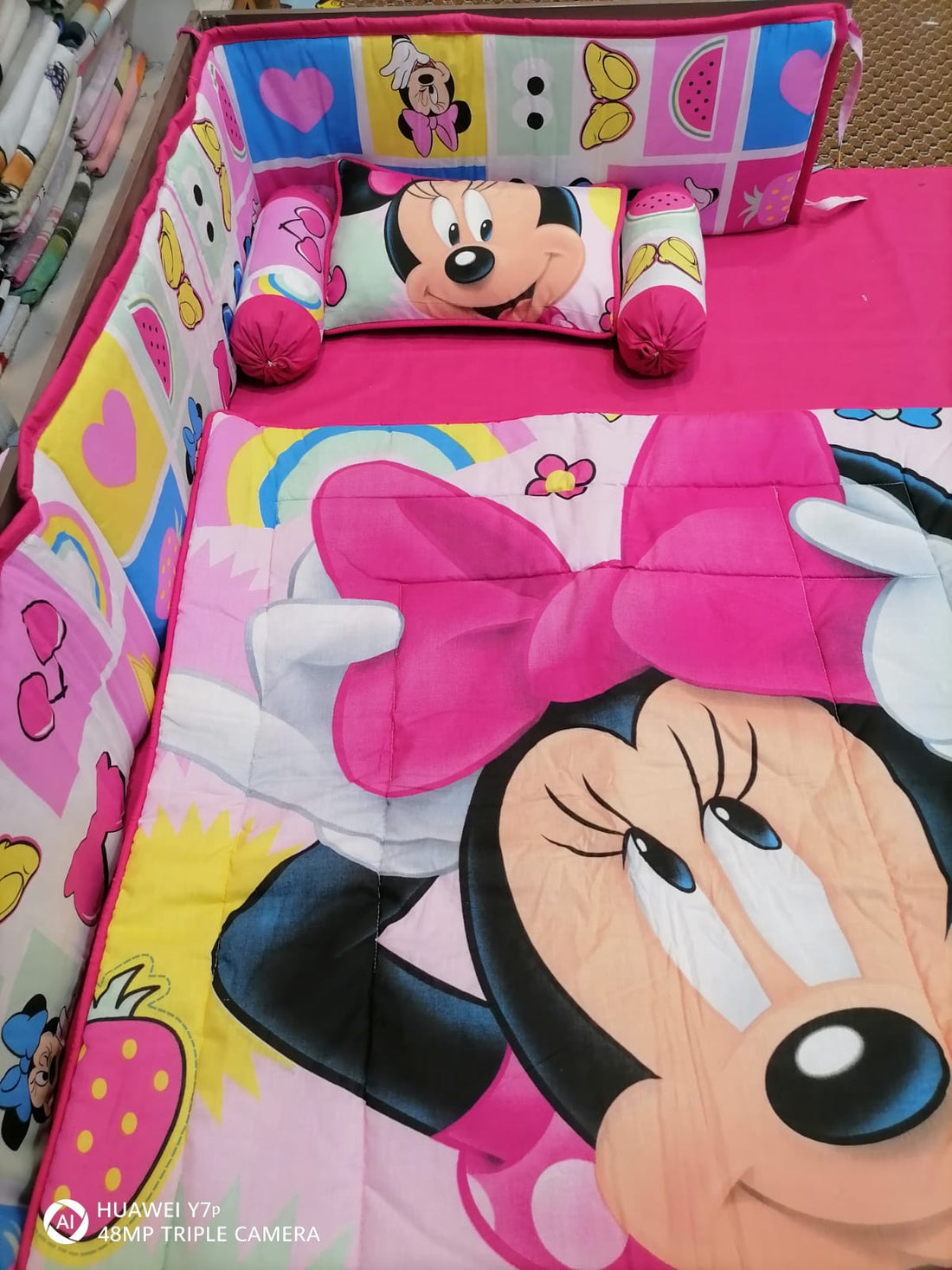 Minnie mouse Cot Bedding Set