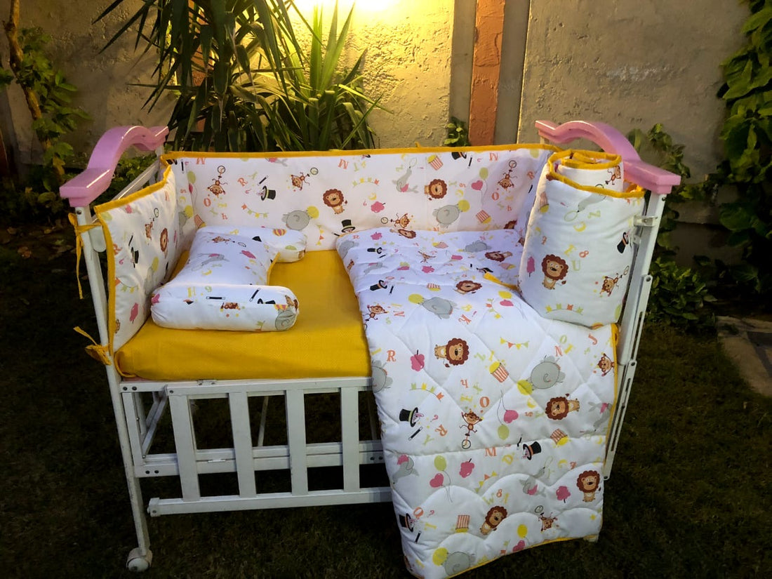 Circus Cot Bedding Set