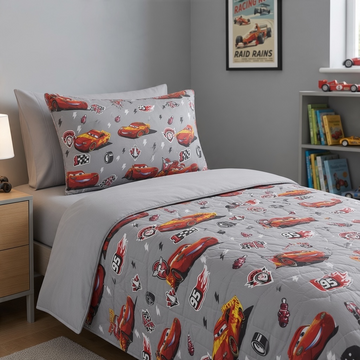 Car Kids Comforter\Duvet Set