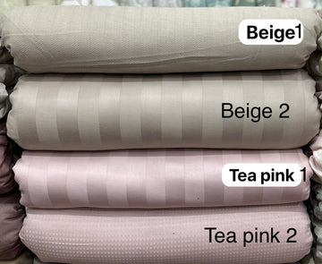 Self Cotton Sateen Set