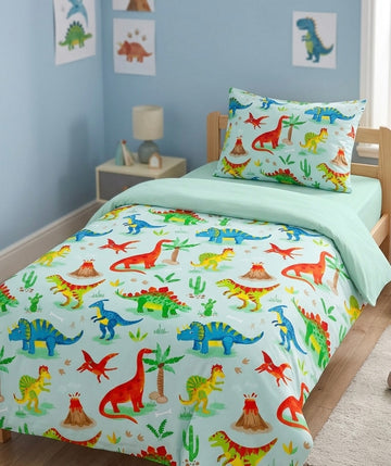 Dinosaur Kids Comforter\Duvet Set