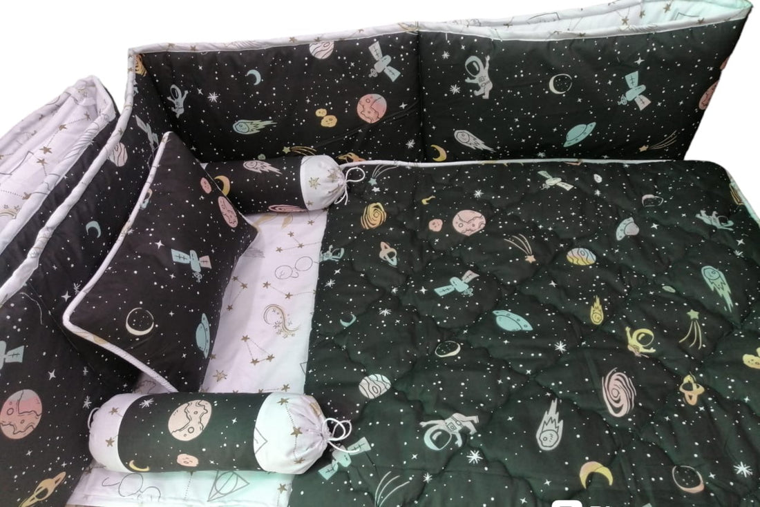 Galaxy Cot Bedding Set