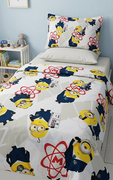Minnion  Kids Cotton  Bedsheet