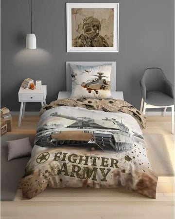 Army Kids Comforter\Duvet Set