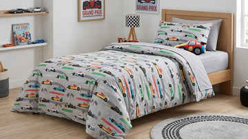 Cars Kids Comforter\Duvet Set