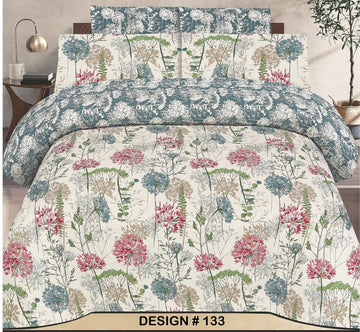 N-5 reversible King Size Comforter Set - With Filling