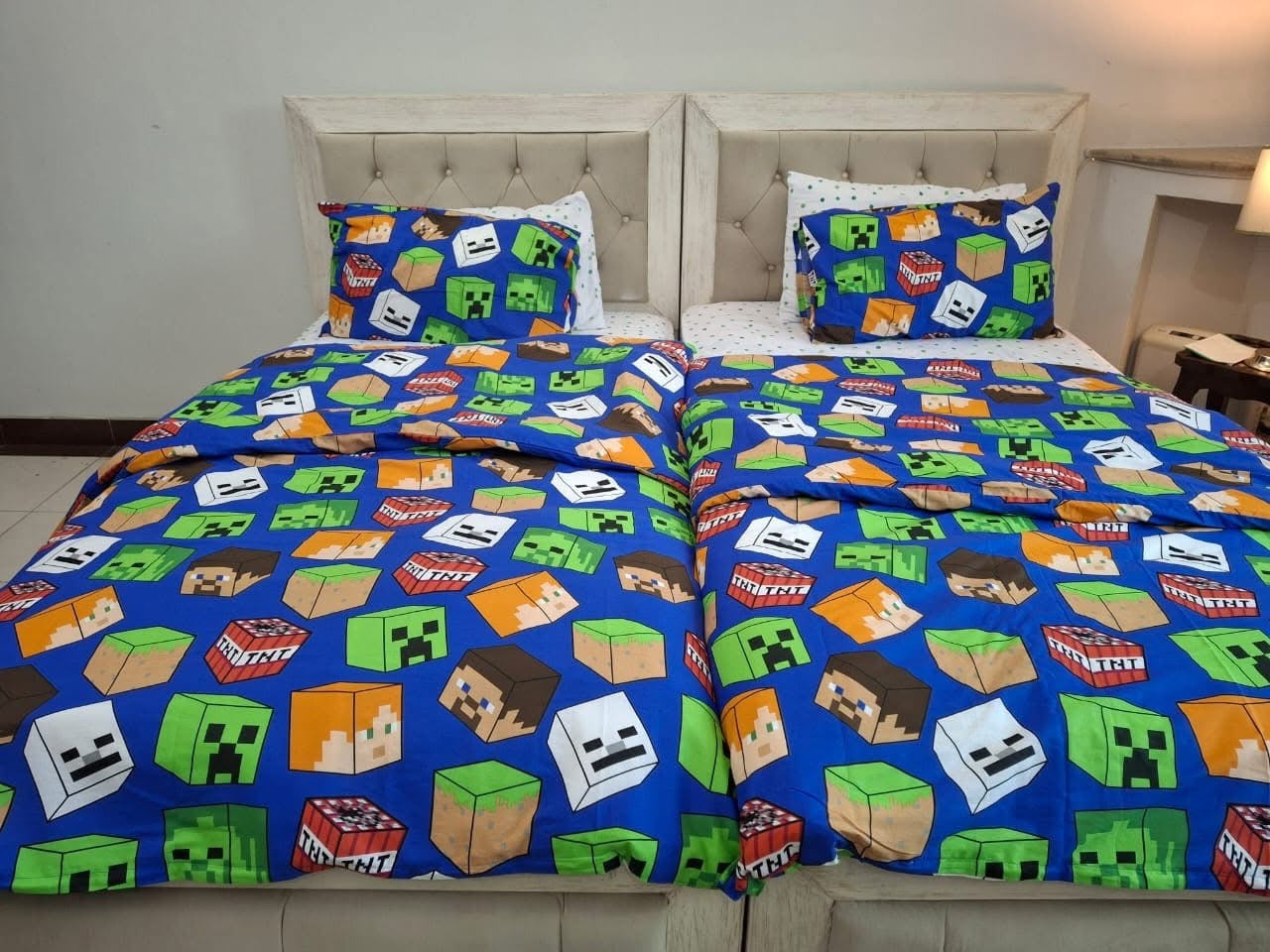Mine craft Kids Comforter\Duvet Set