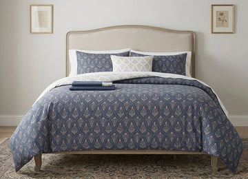A-124 King Size Comforter Set - With Filling
