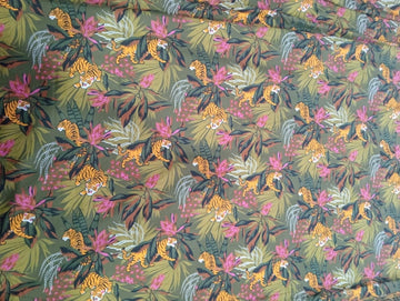 Cheetah  cotton Percale Bedsheet