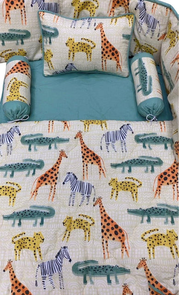 Jungle Cot Bedding Set