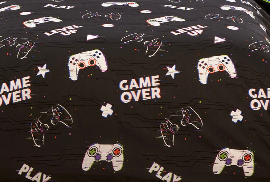 Gamer Kids Cotton  Bedsheet