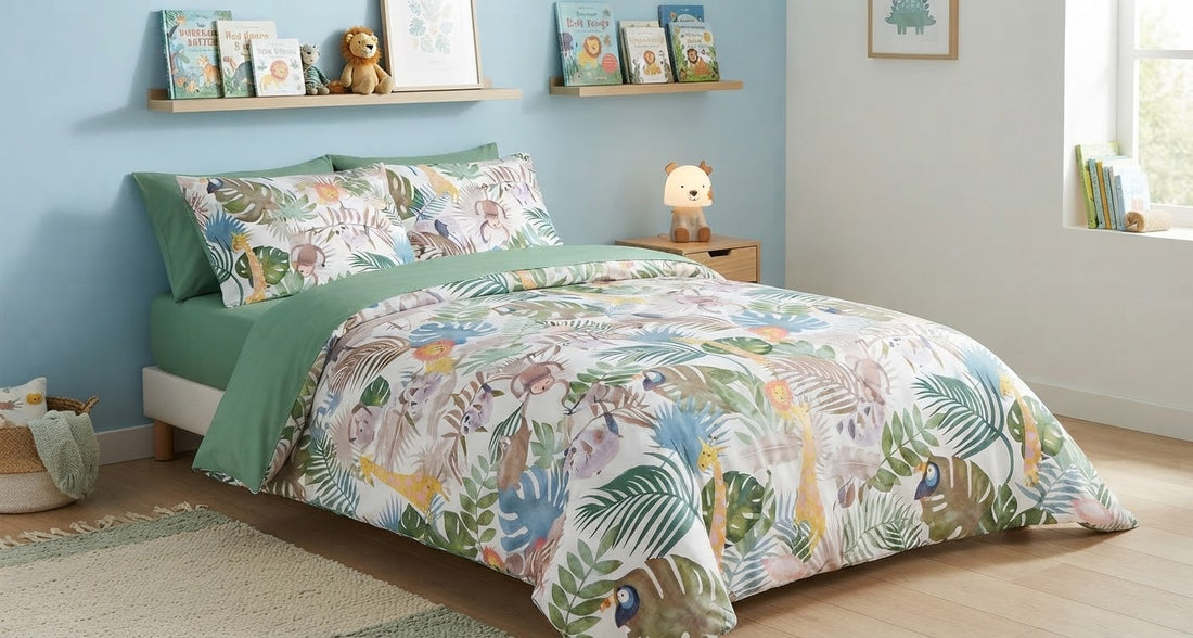 Jungle Kids Comforter\Duvet Set