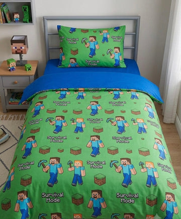 Mine craft Kids Comforter\Duvet Set