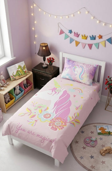 Unicorn Kids Comforter\Duvet Set