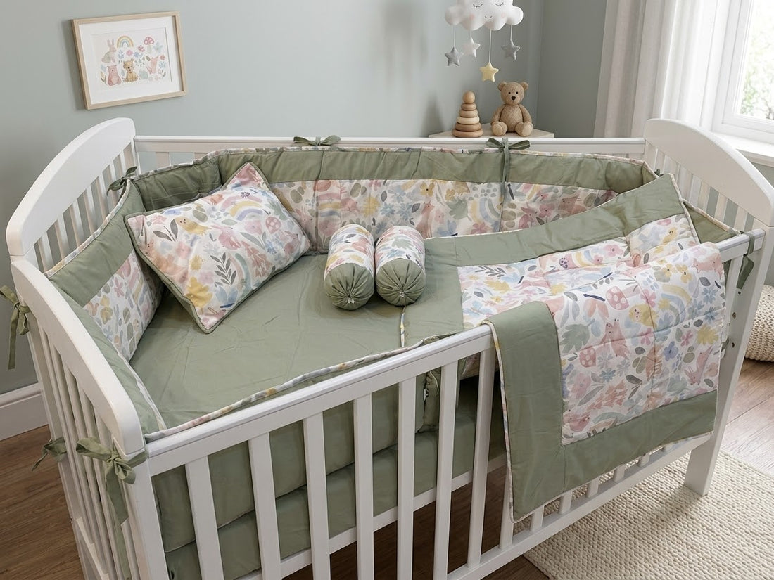 Pastels Cot Bedding Set