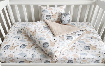 Owl Cot Bedding Set