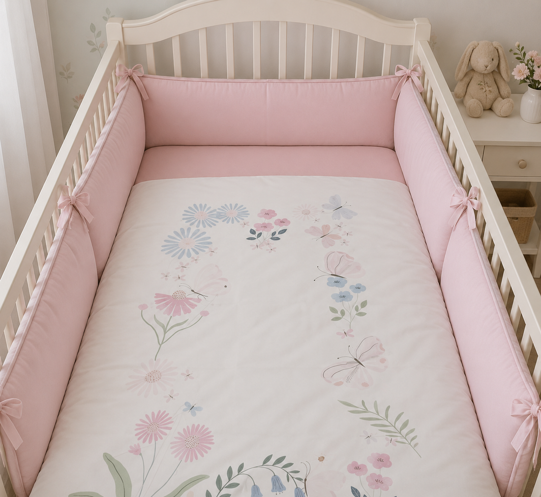 Butterfly Cot Bedding Set